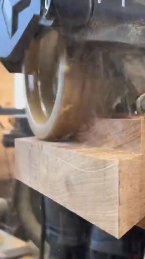 A powerful machine #wood #woodworking #diy #unitedstates | UnlimitedCarpenter