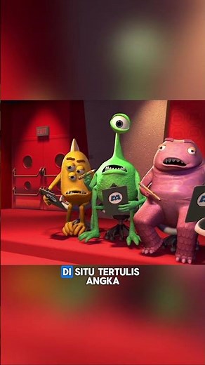 Kamu harus tahu, detail unik di film Monsters Inc.