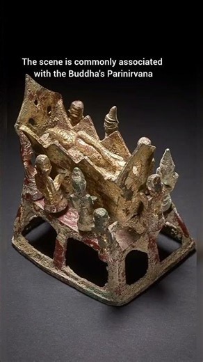 This Tiny Artifact Captures the Buddha's Final Moments#shorts