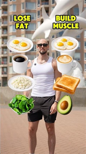 You don’t need two different diets to lose fat AND build muscle…