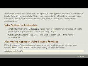 Improving Error Handling in Promise Chains: A TypeScript Guide
