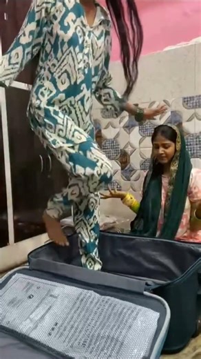 Bride: Packing for new life❤️Sister: not without me!😂 #shortsviral #bridetobe #trendingshorts #viral