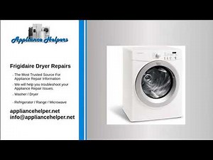 Frigidaire Dryer Repair