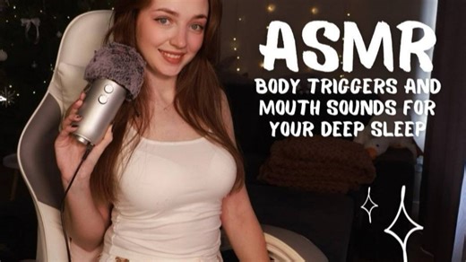 【Raccoon助眠】ASMR | 身体触发器和口腔声音，让你深度睡眠