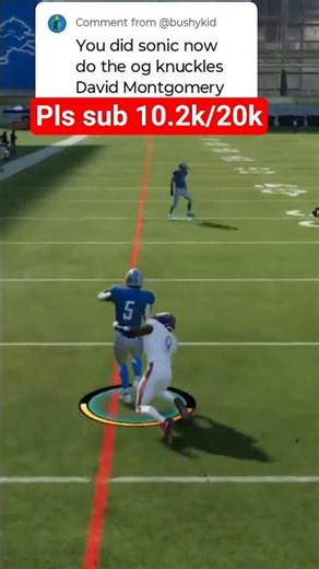 99 Yard Td David Montgomery Who's Next #shorts #trending #viral #relatable #football #nfl#original