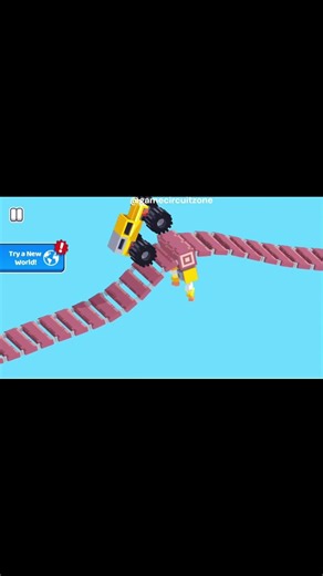 Drive Mad Level 157 Game Circuit Crazy Car Challenge 🚗🔥 #shorts #games #cargames #tricks