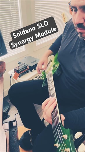 Soldano SLO Synergy Module Demo (Gain 3 o’clock)