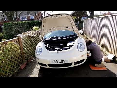 New beetle bumper removal