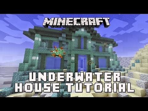 Minecraft: How To Make A House Underwater (Coral House Part 1)
