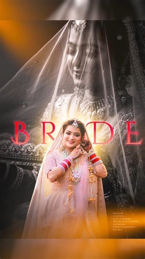 Bride Poster Design Tutorial in Photoshop #Shorts #photoshop #photoshoptutorial
