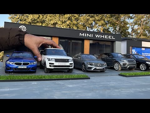 Opening a New Mini Luxury Car Showroom | Scale Model Cars | 1/18 Scale Diorama