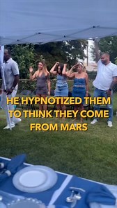He's hypnotize to speak alien!!#comedy #hypnosis #funny #comedyvideo #comedyshow #Amazing #funnyreels | Derrick Watkins Worlds Coolest Hypnotist