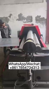 147K views · 1.3K reactions | Large CNC 4-axis plate rolling machine, steel plate rolling machine | liuerin | Facebook