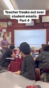 101K views · 3.3K reactions | Teacher freaks out over student emails: Part 4 #larrylexicon #HighSchool #email #funny #satire #teacherlife | Larry Lexicon | Facebook