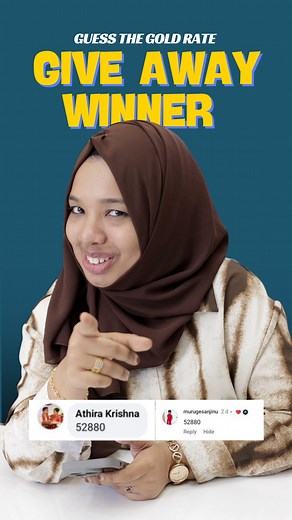 11K views · 176 reactions | Guess the Gold Rate Giveaway Winners 朗 @murugesanjinu & Athira Krishna Congratulations 拾拾拾 Winners please DM your Gpay number...  FOR ONLINE PURCHASING -- 9846361916 / 9846362916 FOR ONLINE SCHEME ENQUERY -- 9846124916 #nakshathragoldanddiamonds #shamnanakshathra #shanavasnakshathra #jewelryaddict #onlineshopping | Nakshathra 916 Gold and Diamonds | Facebook