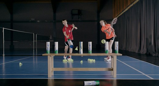Shuttle Time: Badminton zu Gast in der Schule » mobilesport.ch