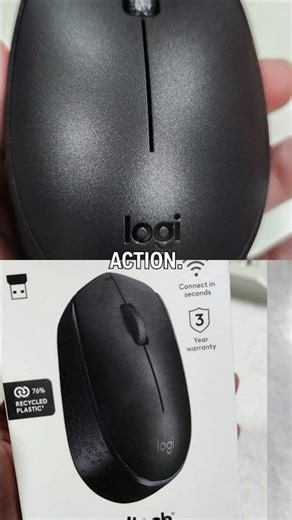 ✨ Logitech B170 — Simple. Smooth. Solid. ✨Going wireless never felt this easy — just plug, click