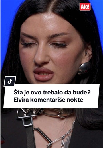 “Šta je ovo trebalo da bude?“ Elvira komentariše nokte #alo #alodnevnenovine #alonovine #fypagee
