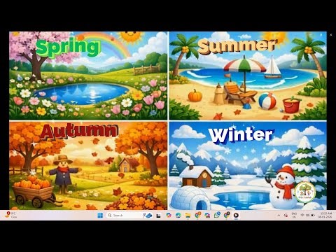 Seasons Adventure | Know All the Seasons Names | Seasons song | Seasons of the Year Song