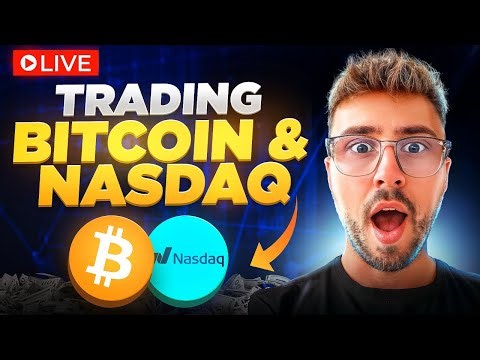 🔴 Live Trading: High-Probability Setups & Prop Challenge (Nasdaq • Crypto)