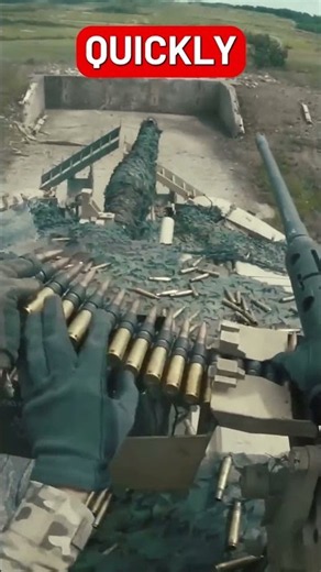 Inside an Abrams Tank: M2HB .50 Cal Reload