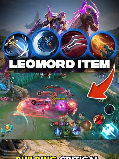Leomord Critical Damage Build in Mobile Legends