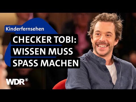 Tobias Krell alias „Checker Tobi“ über lustige und ernste Themen für Kinder | Kölner Treff | WDR