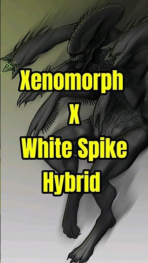 What if the Xenomorph Fused With A White Spike #alien #alienromulus #thetomorrowwar