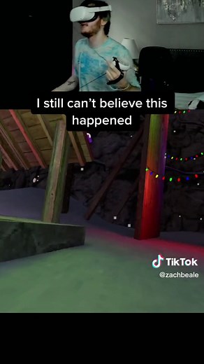 Funny Gaming Moments in VR with Zachbealetv