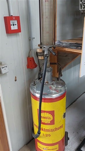 Zweitaktmischfaß SHELL