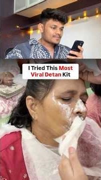 I tried the MOST VIRAL DETAN kit and the results were shocking ⚡️