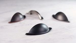 HESTIA HARDWARE 10 Pack | 2.5 Inch Drawer Pulls Satin Nickel Cabinet Pulls and Cup Pulls for Drawers | Bathroom Kitchen Handles for Cabinets | Dresser Handles(Z7.10.S)