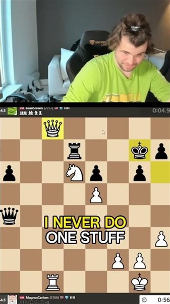 "I am getting so little respect" Magnus Carlsen defeats a CM in a blitz #chess game