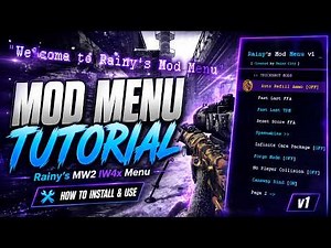 **2026** How to Install a Working IW4x Trickshot Mod Menu (Rainy's Mod Menu) for IW4x MW2