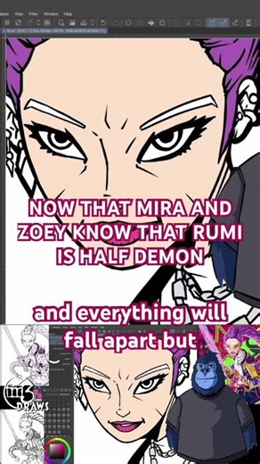 Rumi doesn’t have to hide her patterns anymore.