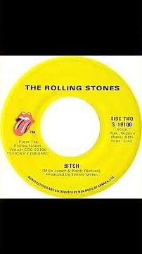 The Rolling Stones - Bitch - Rolling Stones Records released 1971