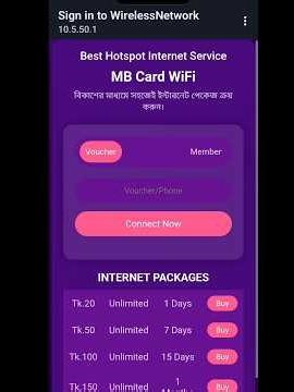 #billingsoftware Hotspot Login Page Bkash Auto Payment