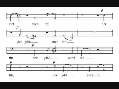 Geistliches Lied - Johannes Brahms