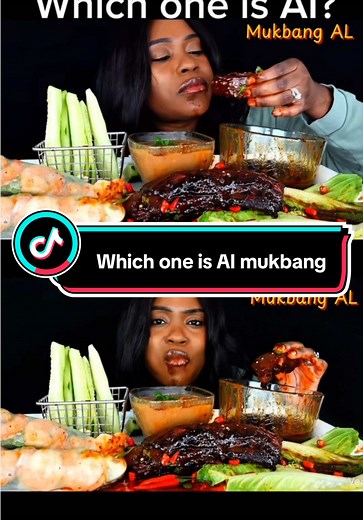 AI Mukbang Comparison: Which One is AI?