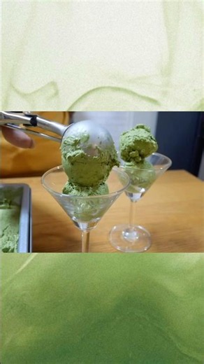 Make your matcha ice cream at home. No machine needed! 🍦