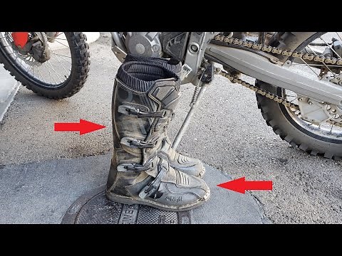 Why you Should Always Wear MX Boots when riding a dual sport