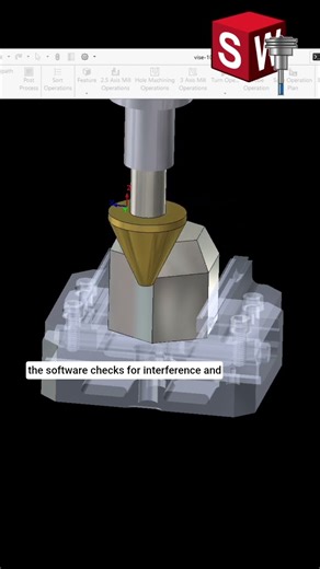 #SolidWorksCAM #MillAssembly
