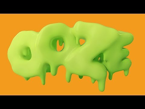 Cinema 4D R20 Tutorial - Create a Liquid Text Reveal Using Mograph Fields & Volumes