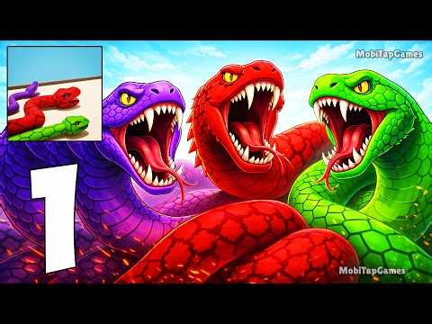 Colorful Snake Match Color – Gameplay Walkthrough & Tips (iOS, Android)