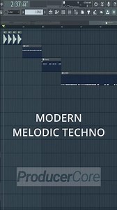 Modern Melodic Techno TUTORIAL #flstudio #flstudiotutorial #melodictechno