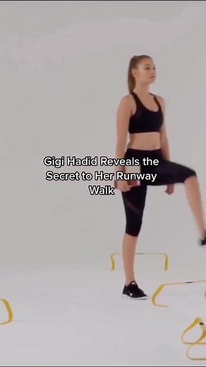 How Gigi Hadid practices her runway walk 🔥 #runwayfashion #fashionshow #supermpdel | GL Fashion Magazine