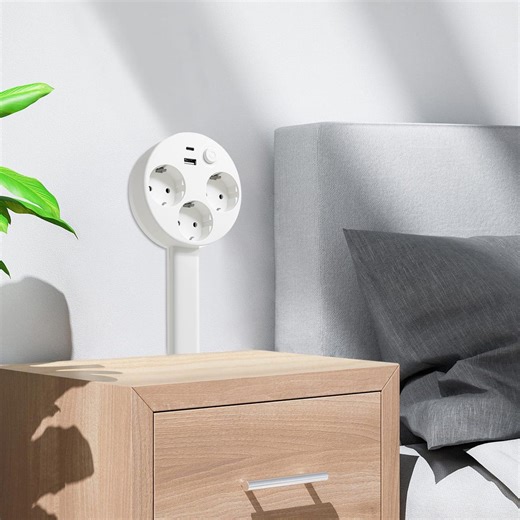 Telescopic Power Socket Tower, Retractable Desk Outlet With USB Ports, Pop up Power Strip for Kitchen, EU Socket Compatible - Etsy