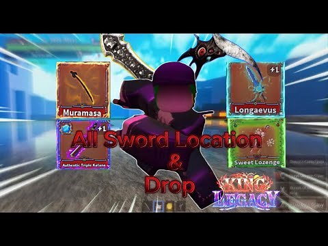All Drop Sword And Location In King Legacy 2023