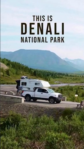 Denali National Park 🏔️ Alaska’s wild beauty #Travel #Nature #Alaska #dreamusa&europe