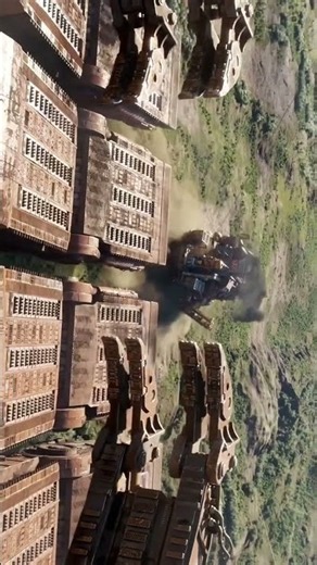 London Consumes Saltfront | Epic Chase Scene - Mortal Engines